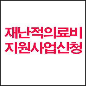 4천만원 심장판막 시술 후 재난적의료비 지원사업 신청 후기