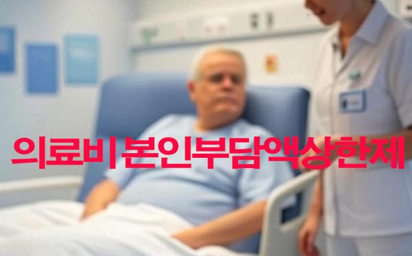 의료비 부담 줄이는 방법- 건강보험 의료비 본인부담액 상한제 vs 재난적의료비지원사업